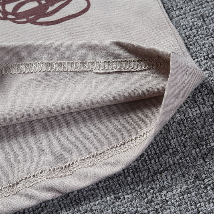 T-shirt bébé et enfant à manches courtes imprimé en coton