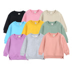 Sweatshirt bébé et enfant en coton