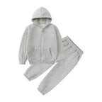 Ensemble sweat à capuche et pantalon en coton