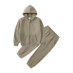 Ensemble sweat à capuche et pantalon en coton