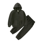 Ensemble sweat à capuche et pantalon en coton