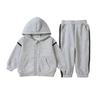 Ensemble enfant à capuche et pantalon en coton