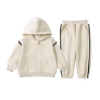 Ensemble enfant à capuche et pantalon en coton
