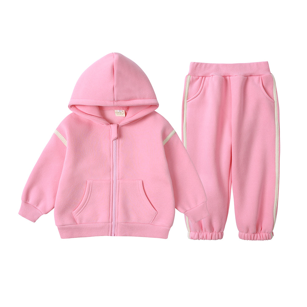 Ensemble enfant à capuche et pantalon en coton