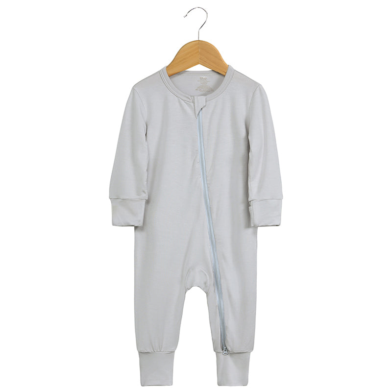 Pyjama bébé zippé en viscose de bambou