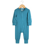 Pyjama bébé zippé en viscose de bambou