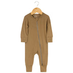 Pyjama bébé zippé en viscose de bambou