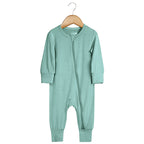 Pyjama bébé zippé en viscose de bambou