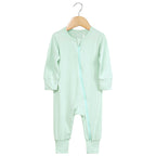 Pyjama bébé zippé en viscose de bambou