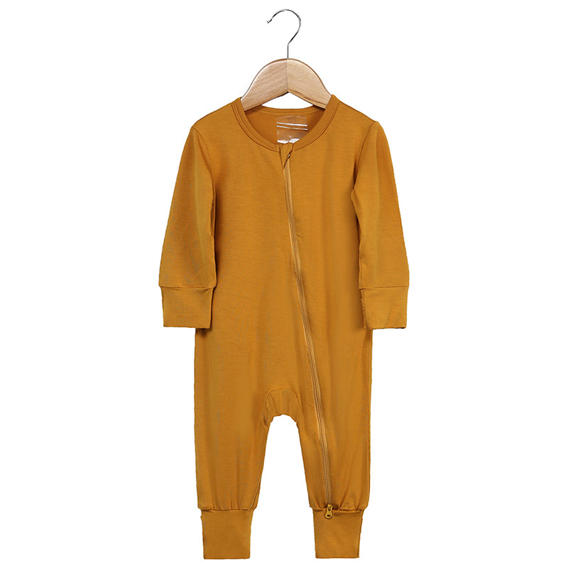 Pyjama bébé zippé en viscose de bambou