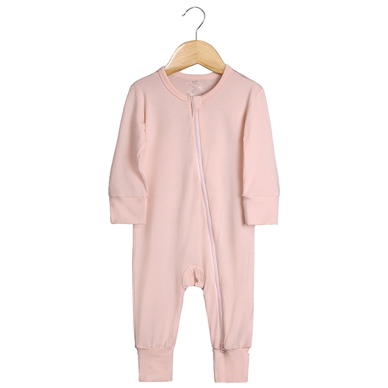 Pyjama bébé zippé en viscose de bambou