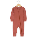 Pyjama bébé zippé en viscose de bambou