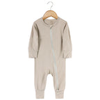 Pyjama bébé zippé en viscose de bambou