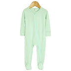 Pyjama bébé à pieds en viscose de bambou