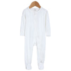 Pyjama bébé à pieds en viscose de bambou