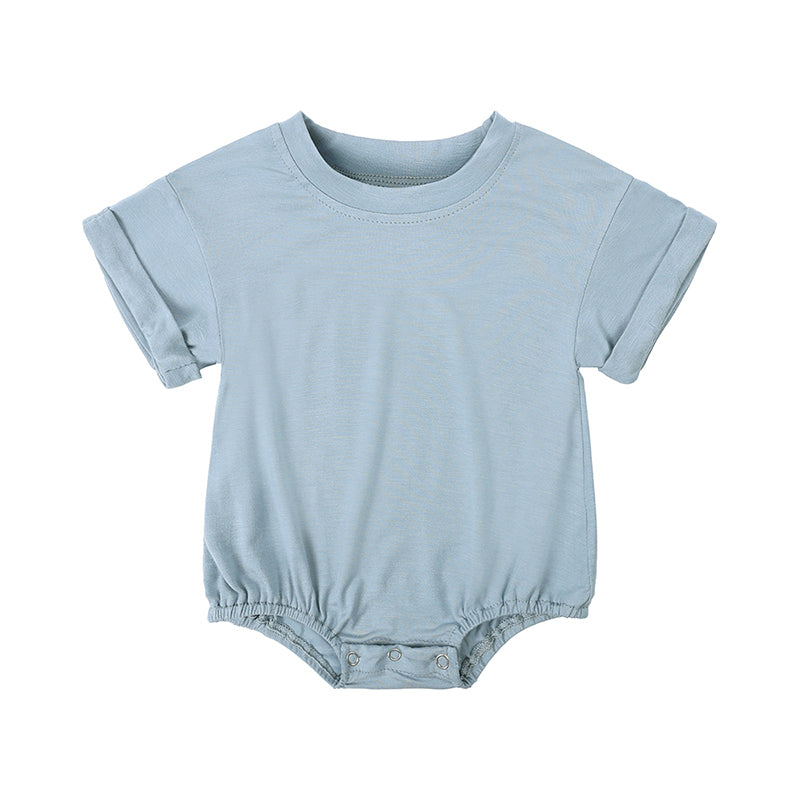 Body bébé manches courtes en viscose de bambou