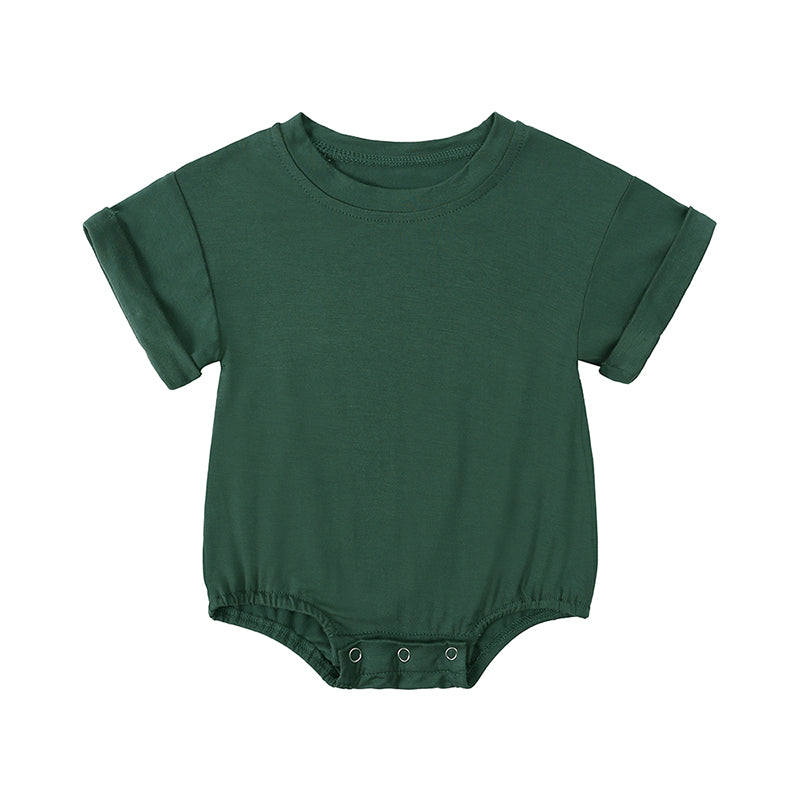 Body bébé manches courtes en viscose de bambou