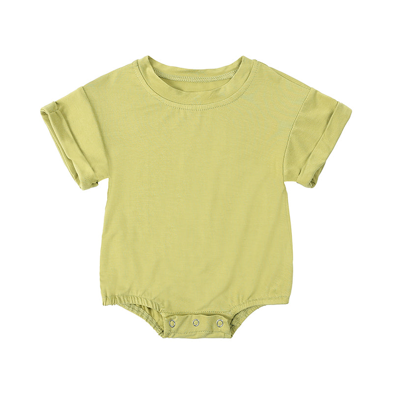 Body bébé manches courtes en viscose de bambou
