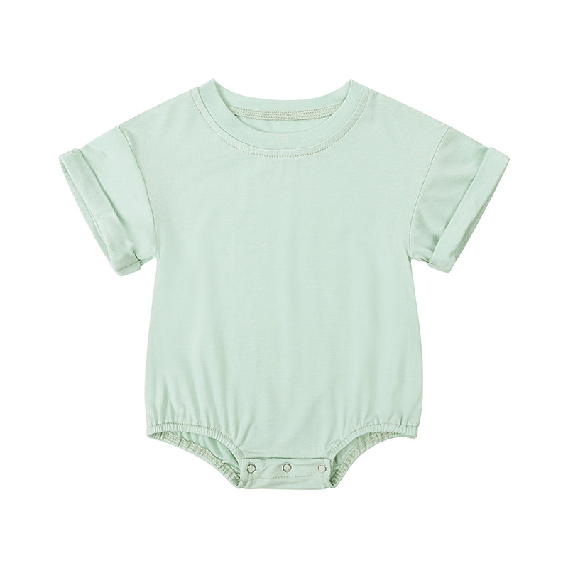 Body bébé manches courtes en viscose de bambou