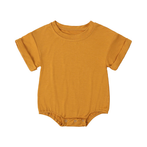 Body bébé manches courtes en viscose de bambou