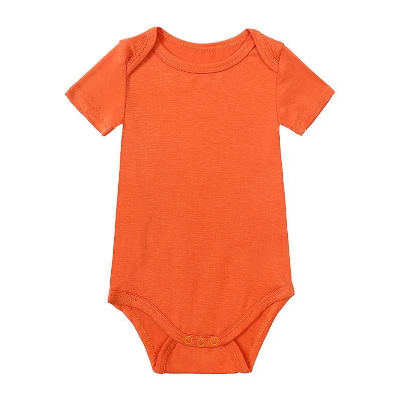 Body bébé manches courtes en viscose de bambou