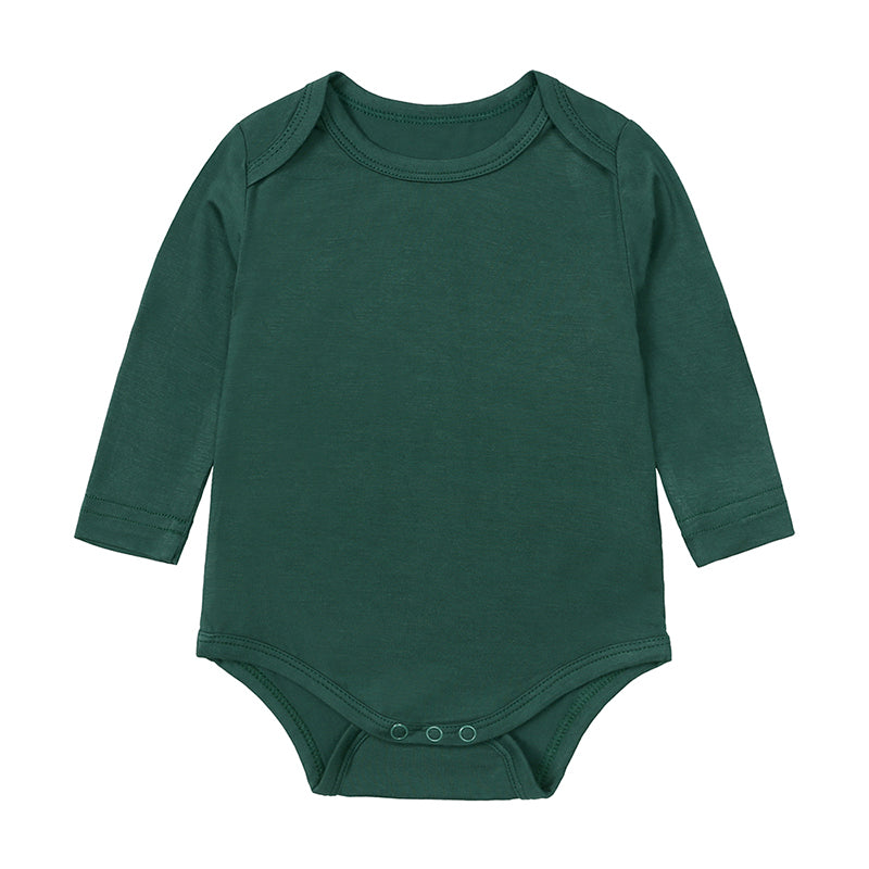 Body bébé manches longues en viscose de bambou