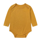 Body bébé manches longues en viscose de bambou