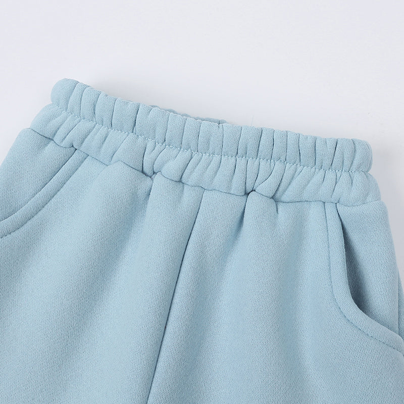 Ensemble sweat à capuche et pantalon en coton