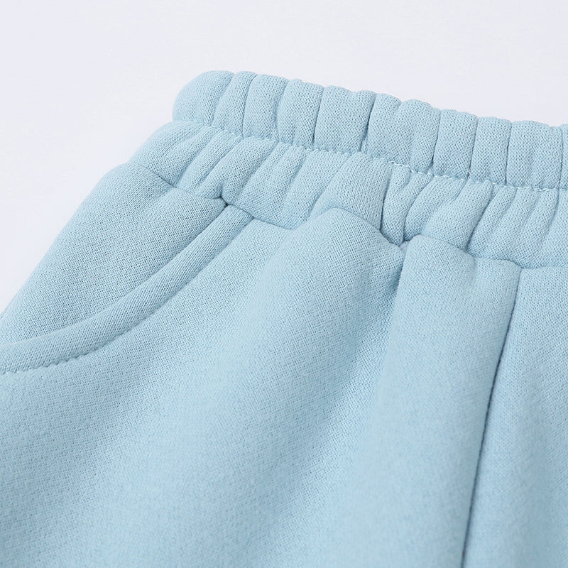 Ensemble sweat à capuche et pantalon en coton