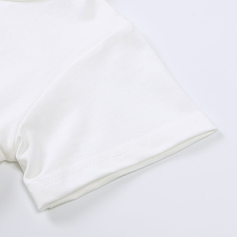T-shirt bébé et enfant à manches longues en viscose de bambou