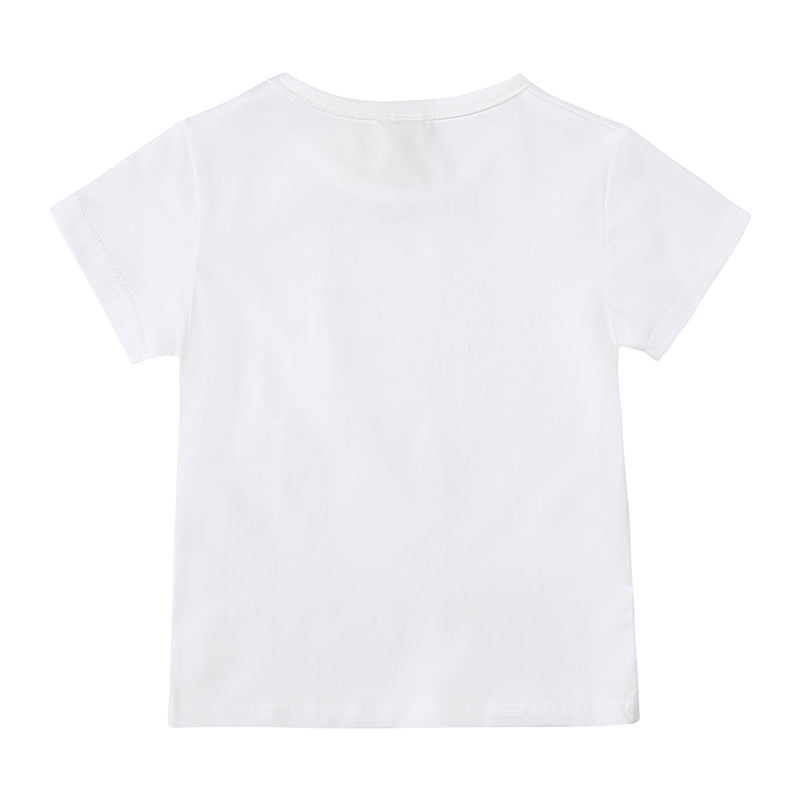 T-shirt bébé et enfant à manches longues en viscose de bambou
