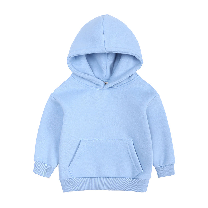 Ensemble bébé et enfant à capuche en coton