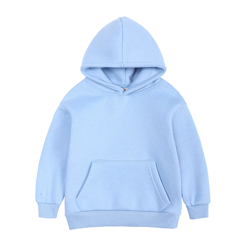 Ensemble bébé et enfant à capuche en coton