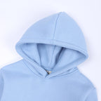 Ensemble bébé et enfant à capuche en coton