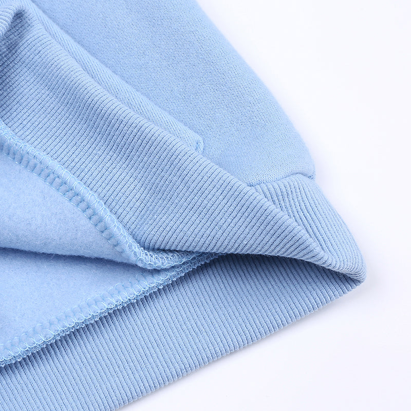 Ensemble bébé et enfant à capuche en coton
