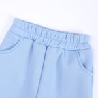 Ensemble bébé et enfant à capuche en coton