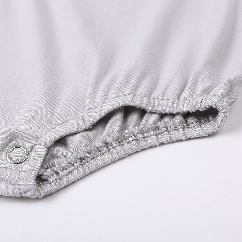Body bébé manches courtes en viscose de bambou