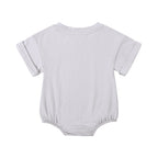 Body bébé manches courtes en viscose de bambou