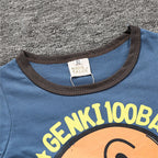 T-shirt bébé et enfant à manches courtes imprimé en coton