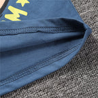 T-shirt bébé et enfant à manches courtes imprimé en coton
