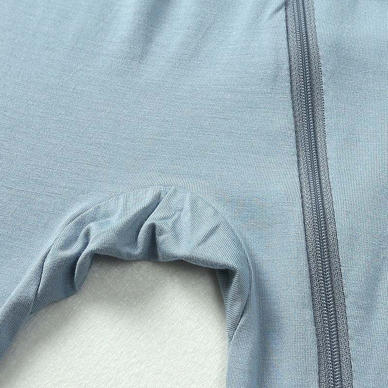 Pyjama bébé zippé en viscose de bambou