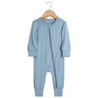 Pyjama bébé zippé en viscose de bambou