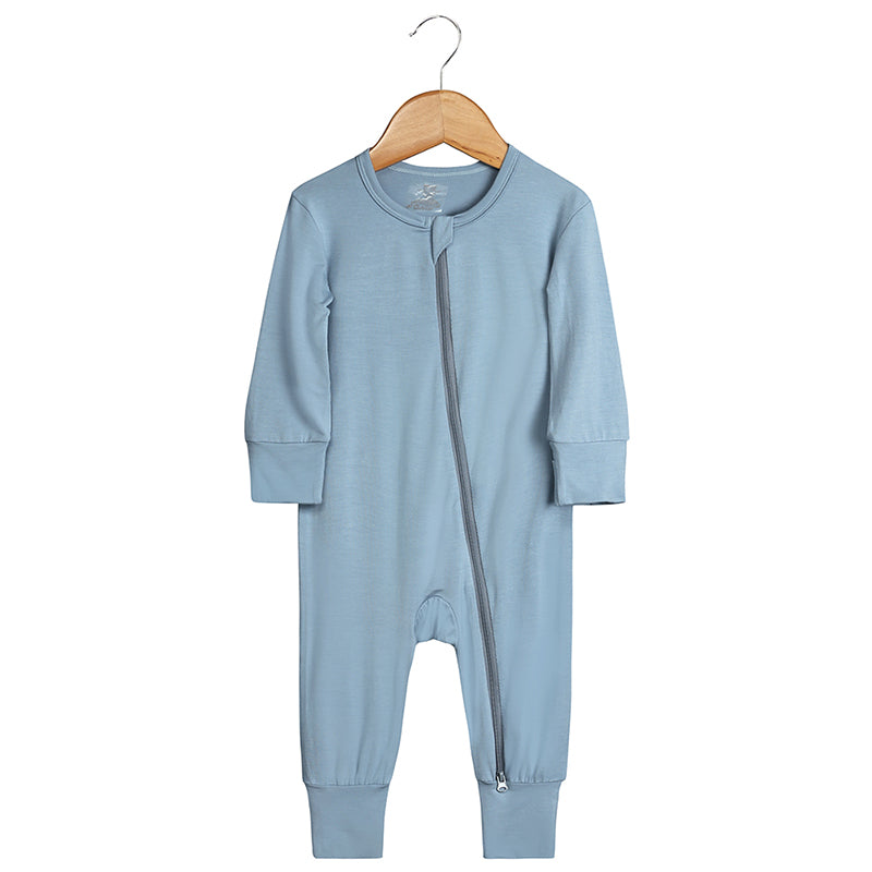 Pyjama bébé zippé en viscose de bambou