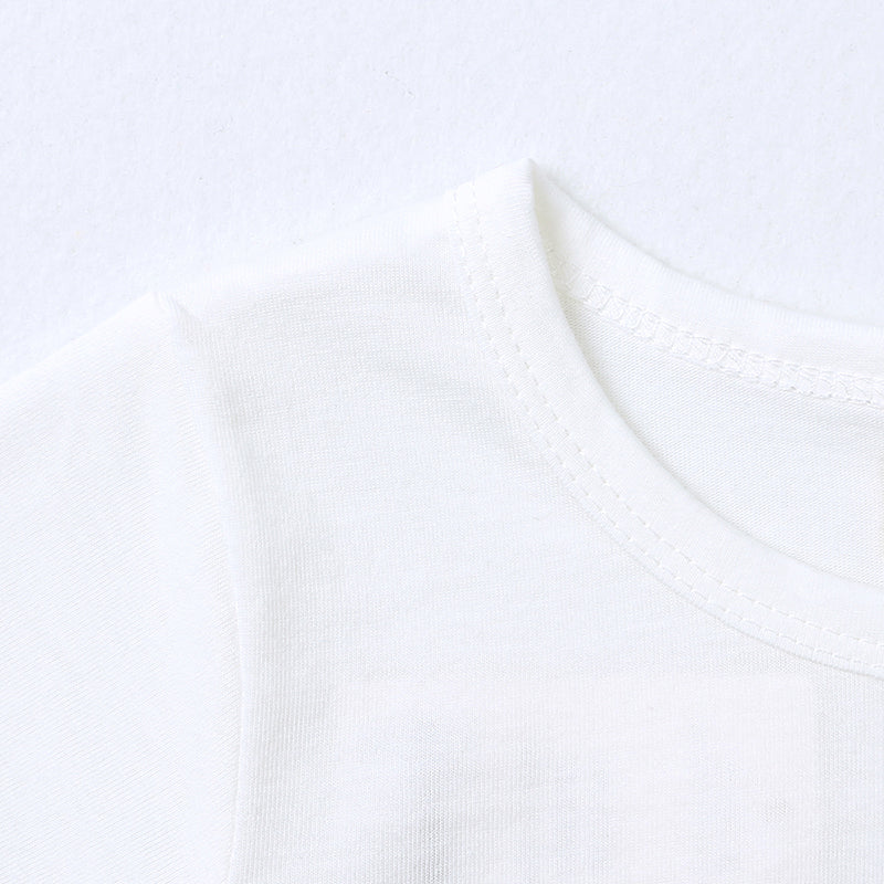 T-shirt enfant en coton Motif visage
