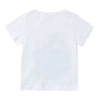 Kid's cotton T-shirt with face print