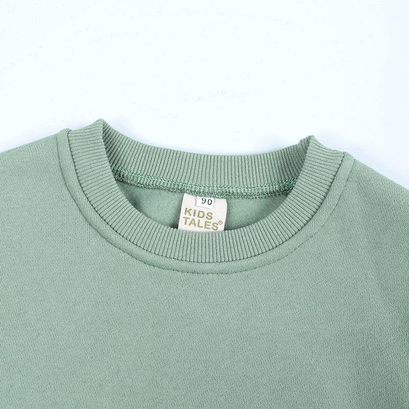 Sweatshirt bébé et enfant en coton