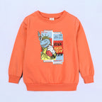Sweat-shirt enfant en coton  Dinosaure Statue de la Libert