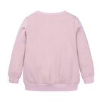 Kids' cotton sweatshirt with avocado print