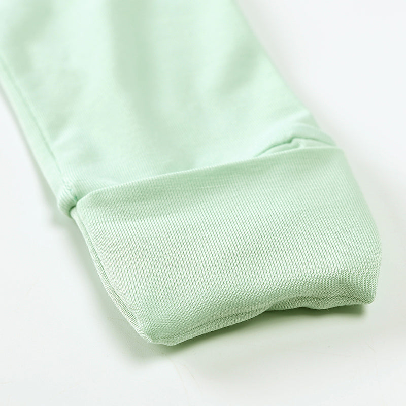 Pyjama bébé à pieds en viscose de bambou