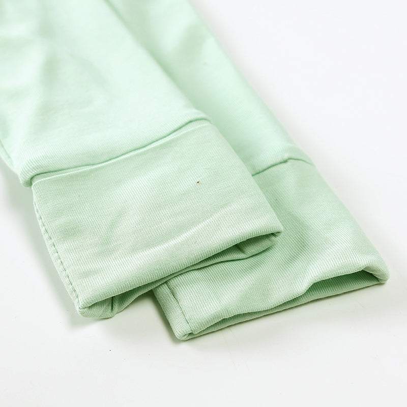 Pyjama bébé à pieds en viscose de bambou